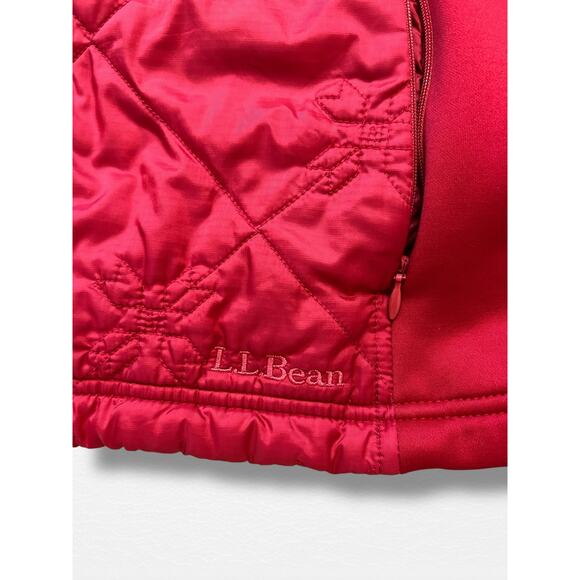 LL Bean Women’s Quilted Sherpa Lined Vest, Size M - Picture 7 of 13